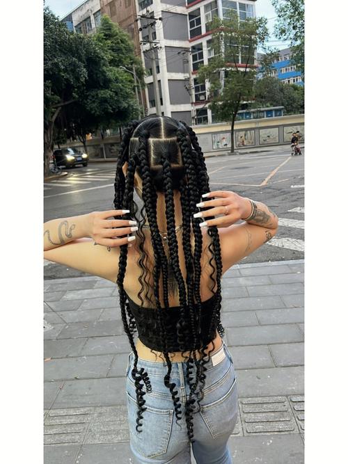 two toned box braids,Two Toned Box Braids: A Stylish and Versatile Hairdo for You